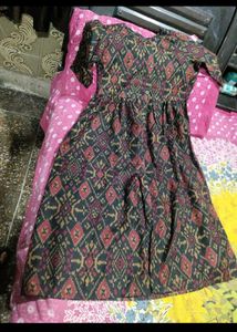 Bohemian Ikat Print Maxi Dress