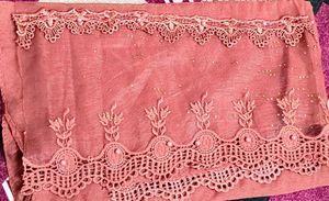Women's Dusty Rose Cotton Stole