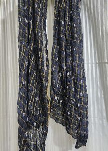 Black Bandhani Dupatta