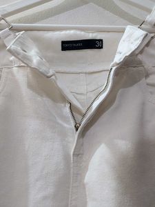 White Wide Leg Jeans