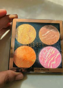 Makeup Eyeshadow + Highlighter Combo Kit