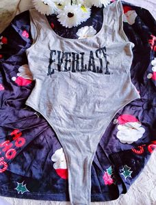 Everlast Grey Bodysuit