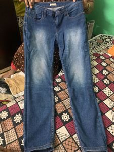 Classic Blue Wash Denim Jeans