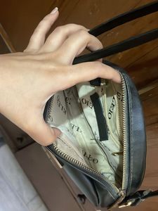 Branded Kleio Black Sling Bag