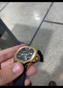 Kredo Men Otus Rose Gold Watch