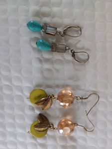 precious Earring &amp; Necklace Bundle 4 pieces