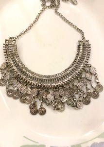 New Boho Coin Statement Necklace