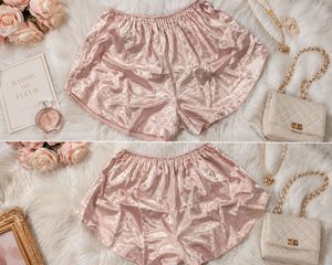 Satin Pajama Shorts