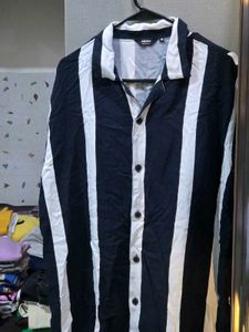 Men's Striped Casual Shirt