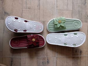 Cute Floral Slides - Set of 2 Pairs