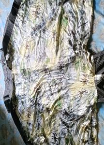 Elegant Printed Anarkali Gown