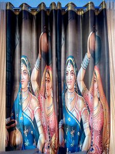 Unique Curtains( Pack Of 2)