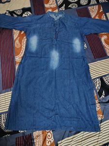 Classic Denim Kurti