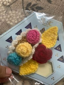 Handmade Crochet Rakhi Design Accessory