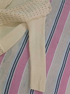 Cream Knitted Cardigan