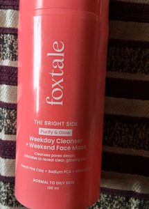 Foxtale Weekday Cleanser + Weekend Face Mask