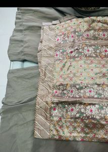 Elegant Beige Lehenga Choli