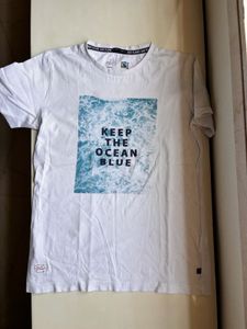 White Graphic T-Shirt Boys