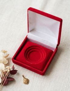 Red Velvet Jewellery Box