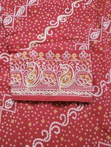 Bandhej Pant Set Suit