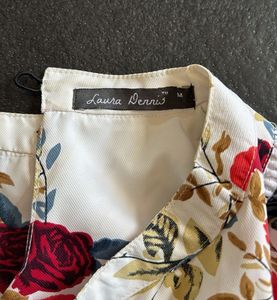White Printed Top (Women's)