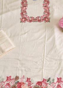 Floral Kurta Set Material