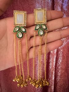 Elegant Dangle Earrings with Bells