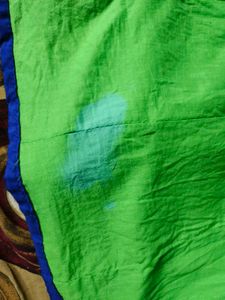 Parrot Green Ethnic Anarkali Kurti