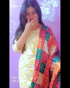 Floral Print Kurta Set with Dupatta
