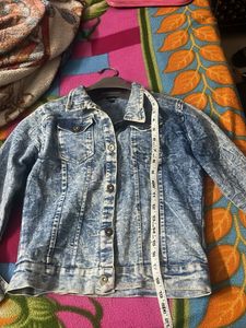 Acid Wash Denim Jacket