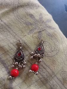 silver earings