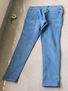 Light Wash Blue Denim Jeans