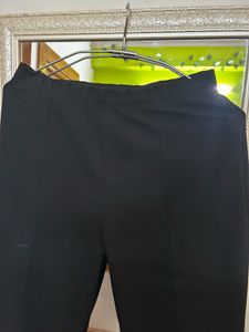 Flared High-Waist Pants