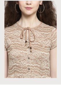 Beige Dress | Latin Quarters | PRICE DROP