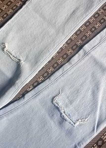 Light Wash Distressed Jeans