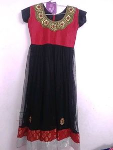 Girls' Black & Red Dress,12,to13age,