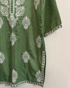 Chikankari Embroidered Kurta