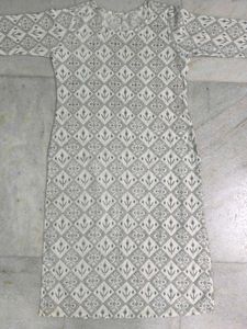 Stylish Geometric Print Kurta