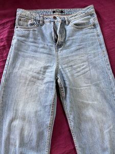 Viral Wide Leg High Waisted Jeans