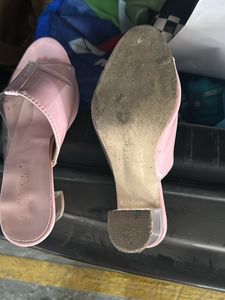 Baby Pink With Trasparent Heel Beautiful