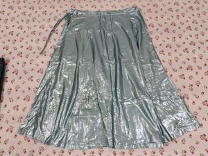 Teal Blue Saree with Blouse &amp; Shapewear