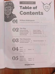 ICSE 9&amp;10 Julius Caesar Textbook