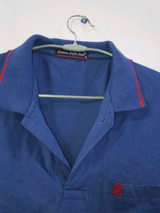NEW Men's Blue Polo T-Shirt