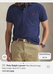 Authentic Ralph Lauren Navy Polo Shirt