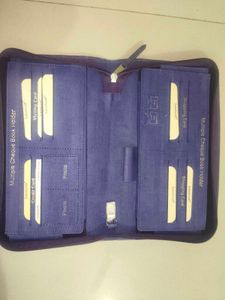 Blue Multi-Purpose Organizer Wallet