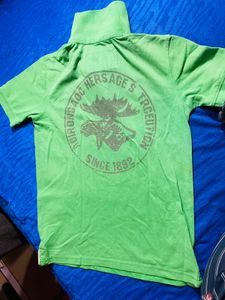Abercrombie &amp; Fitch Green Polo Shirt