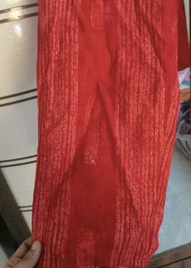 Red Ethnic Cord set