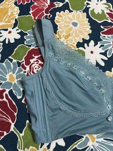 Comfortable Blue Bra
