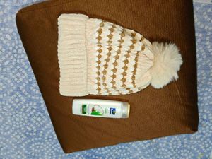 Cozy Pom-Pom Beanie and new shampoo freee