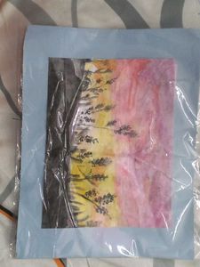 Sunset Watercolor Painting